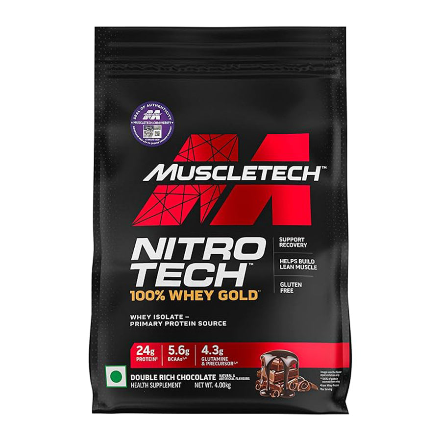 MuscleTech Nitrotech 100% Whey Gold - 8.8 Lbs