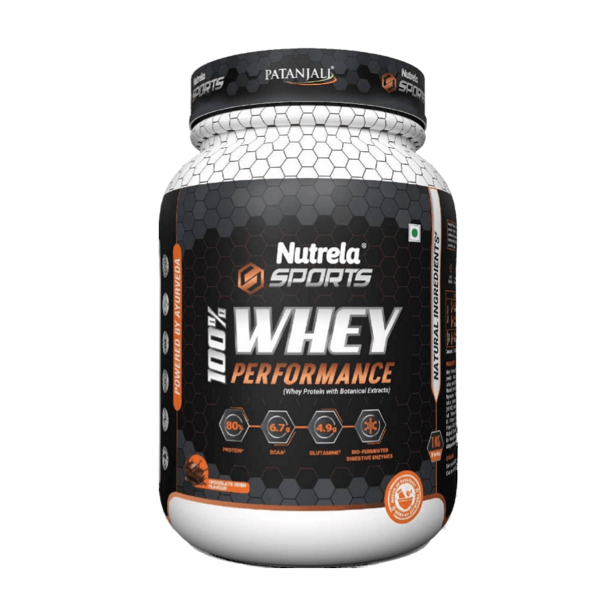 Patanjali Nutrela 100% Whey Performance Protein - 1 Kg