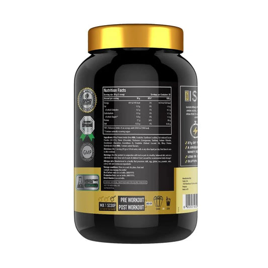 One Science ISO Gold Whey Protein Isolate - 2 Lbs