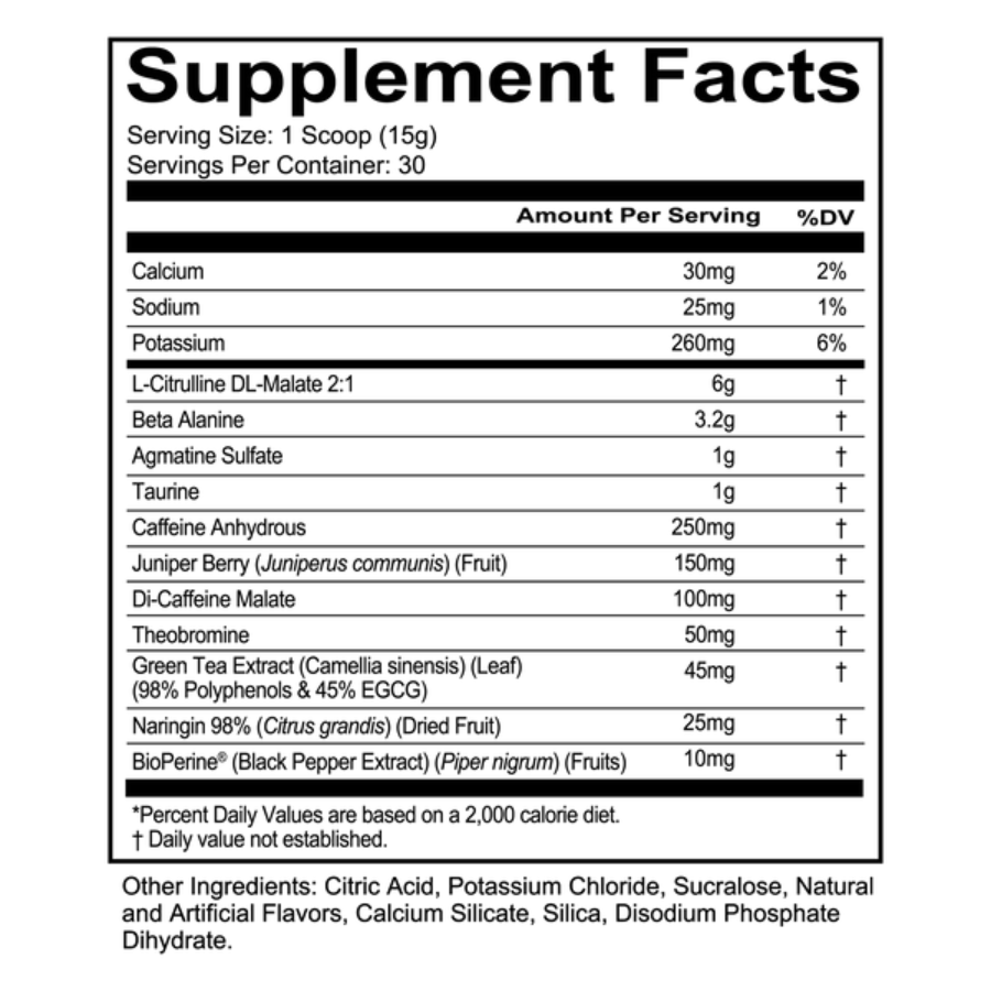 Redcon1 Total War Pre Workout - 30 Servings