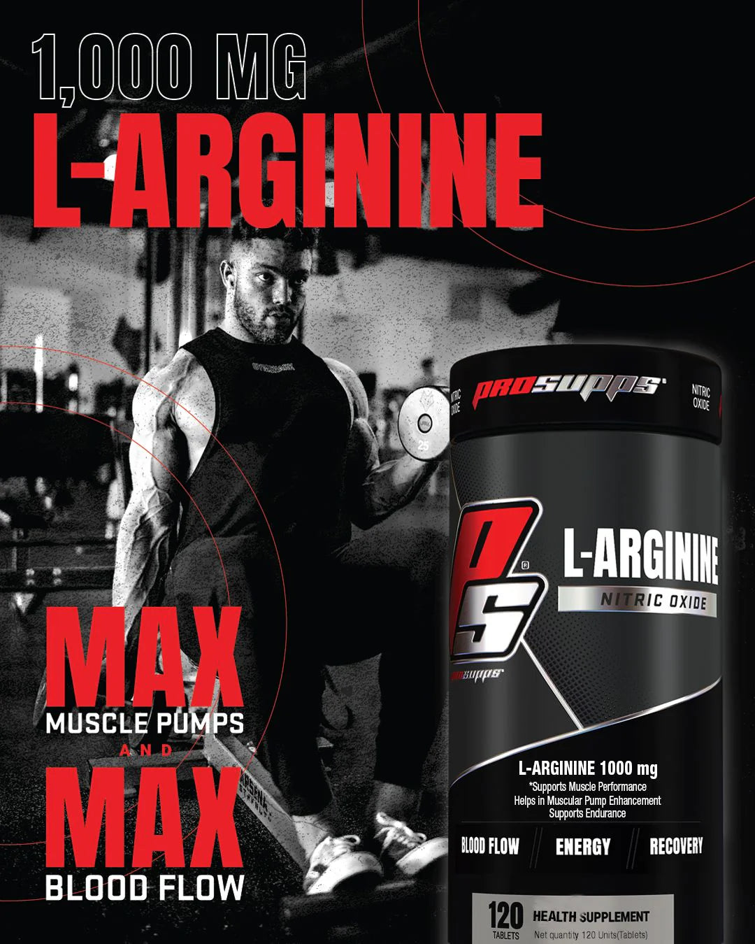ProSupps L-Arginine Nitrix Oxide - 120 Tablets