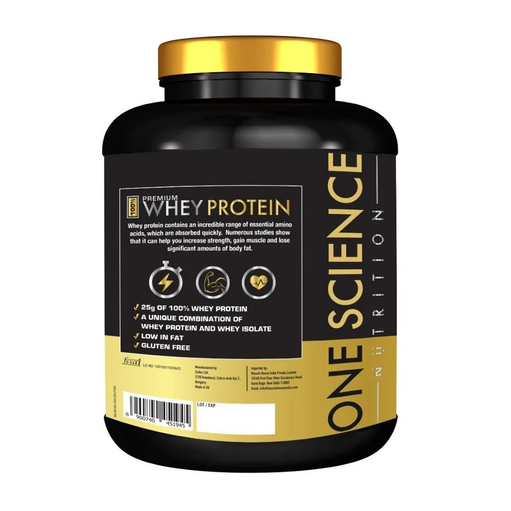 One Science Premium Whey Protein - 5 Lbs