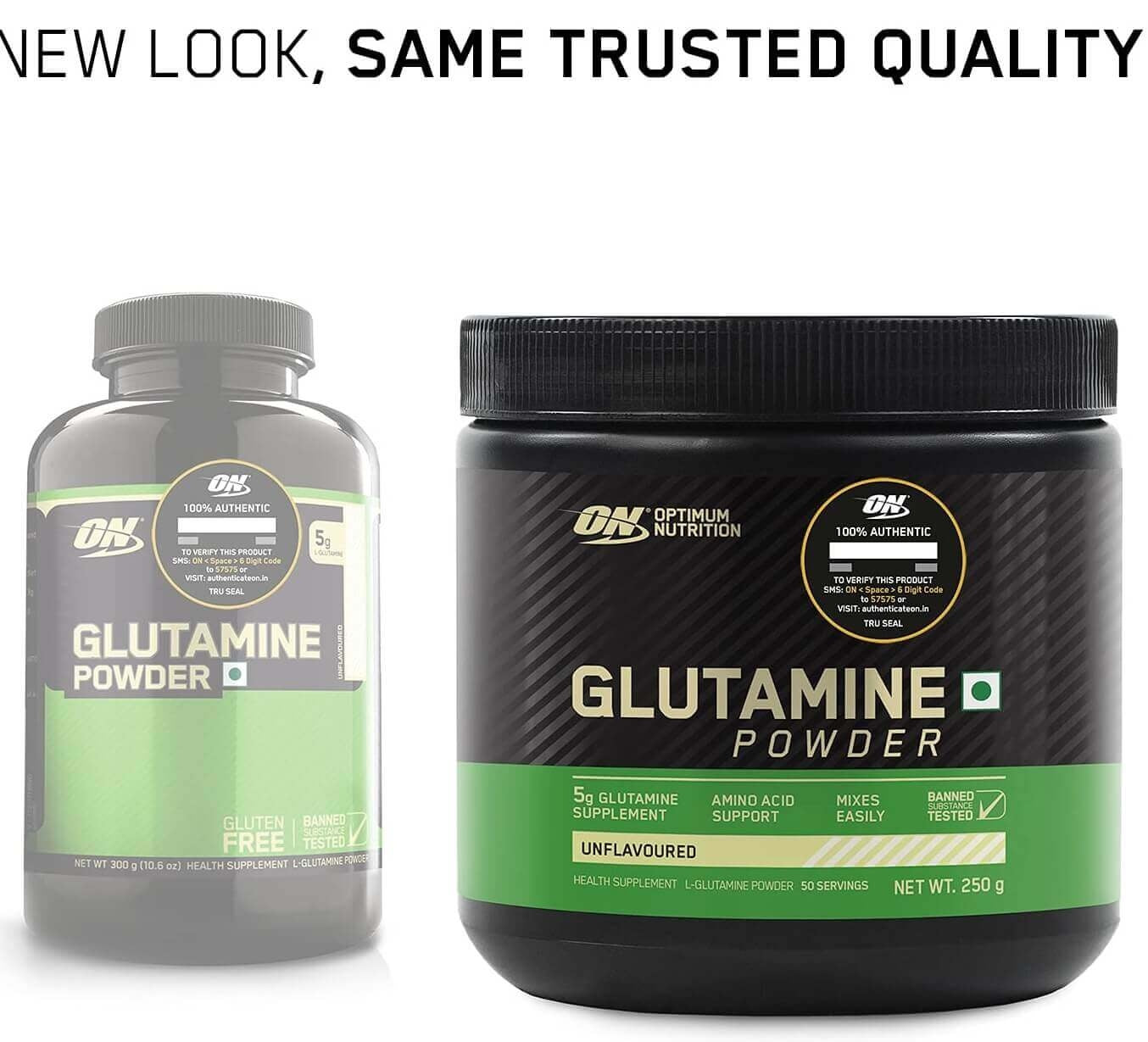 Optimum Nutrition (ON) Glutamine Powder - 50 Servings