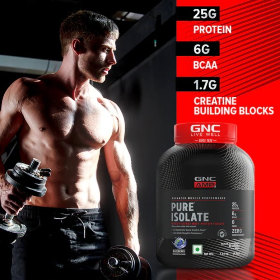 GNC AMP Pure Isolate - 4 Lbs