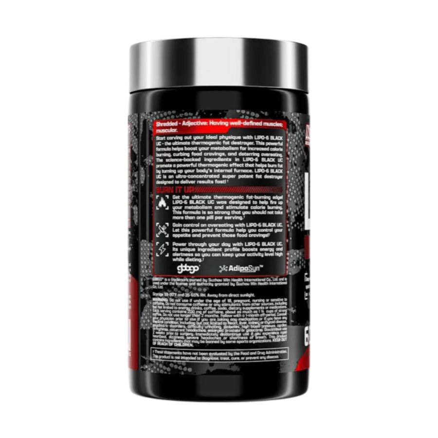 Nutrex Lipo 6 Black Ultra Concentrate- 60 Caps