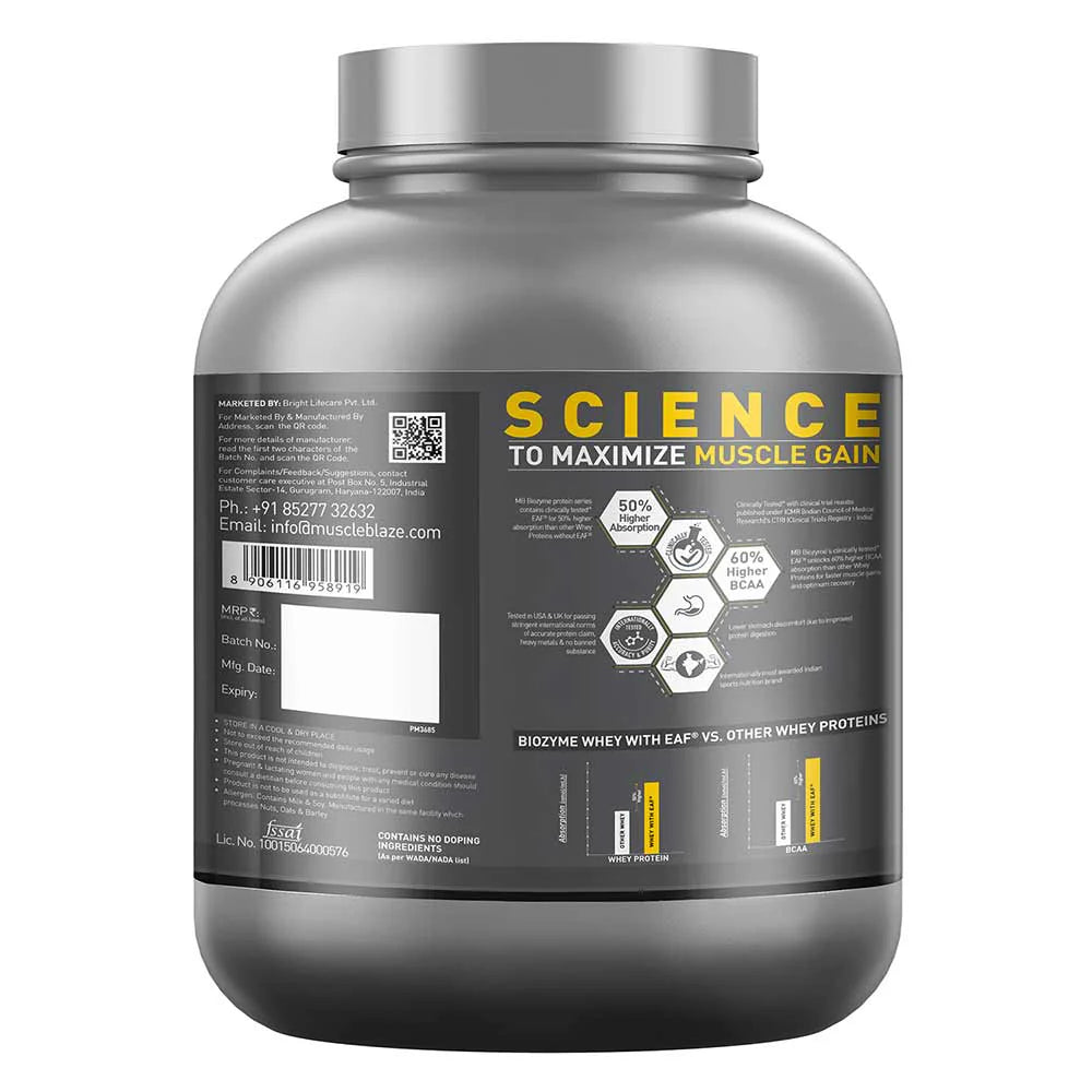 Muscleblaze Biozyme Iso-Zero Low Carb Isolate Protein - 2 Kg