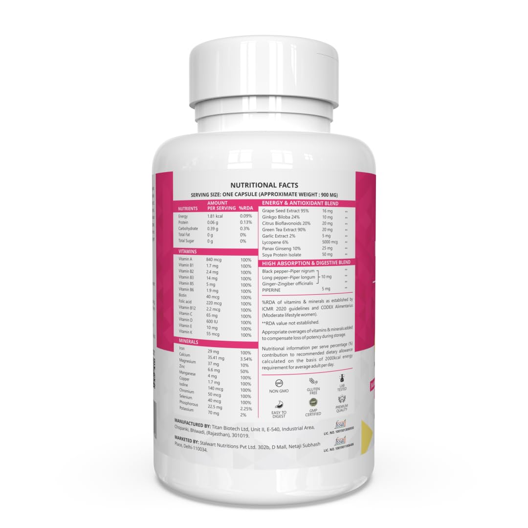 Nature's Island Multivitamin For Women - 60 Capsules