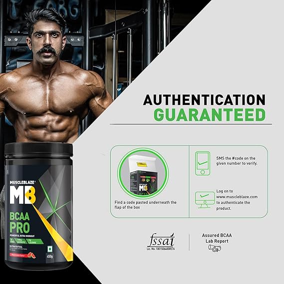 MuscleBlaze BCAA Pro Powerful Intra Workout- 450 Gms