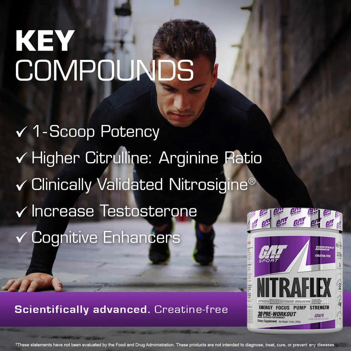 GAT Nitraflex Pre-Workout - 30 Servings