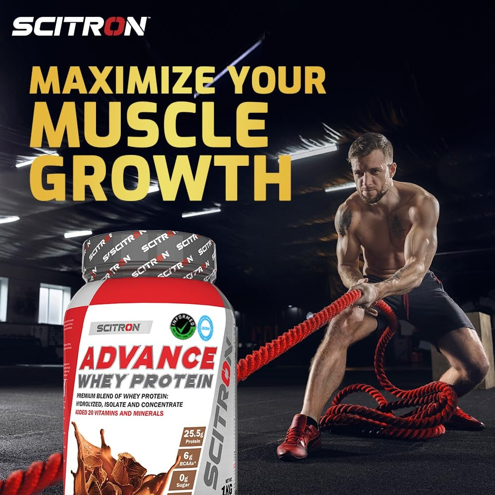 Scitron Advance Whey Protein 1Kg (28.5 Servings)