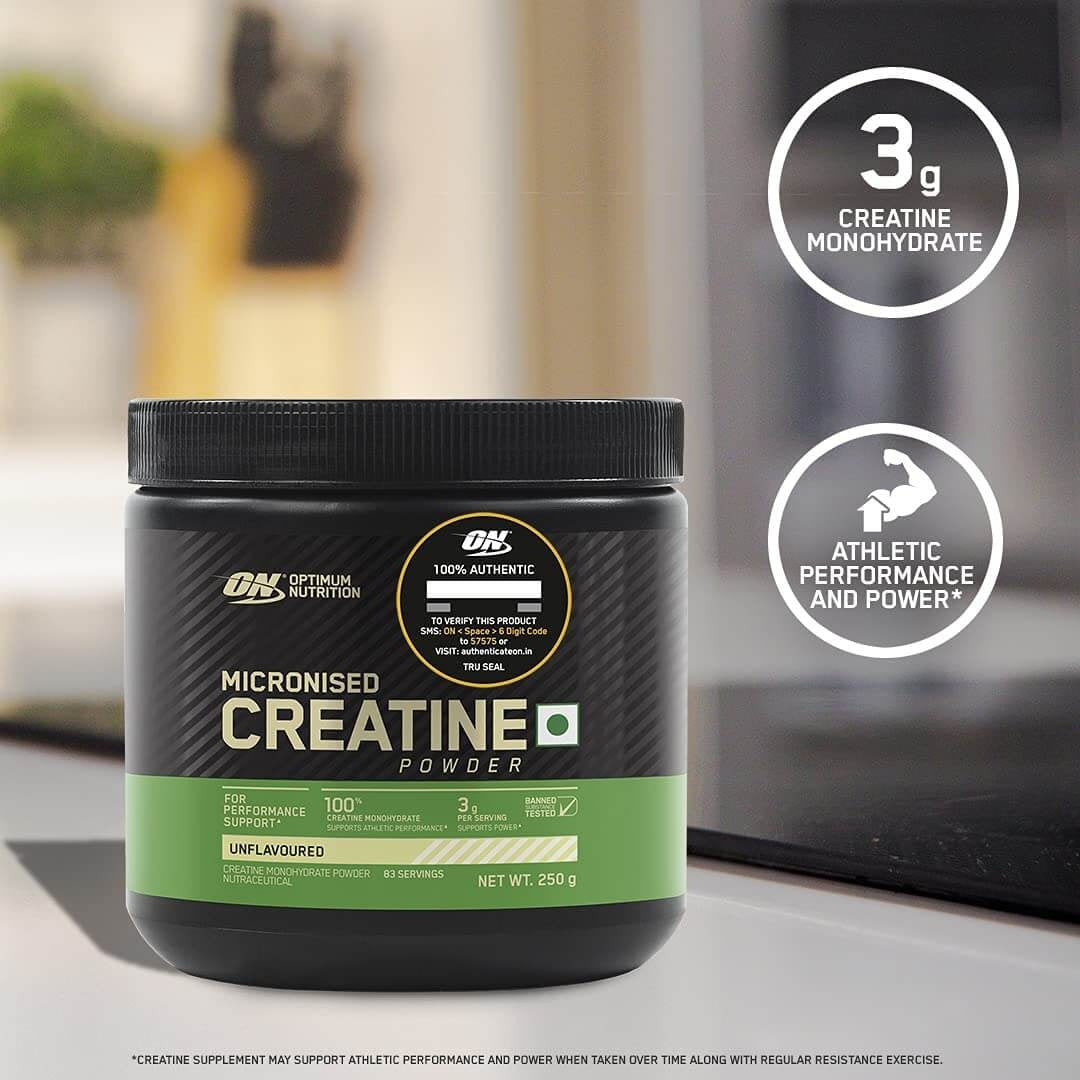 Optimum Nutrition (ON) Micronized Creatine Powder - 83 Servings