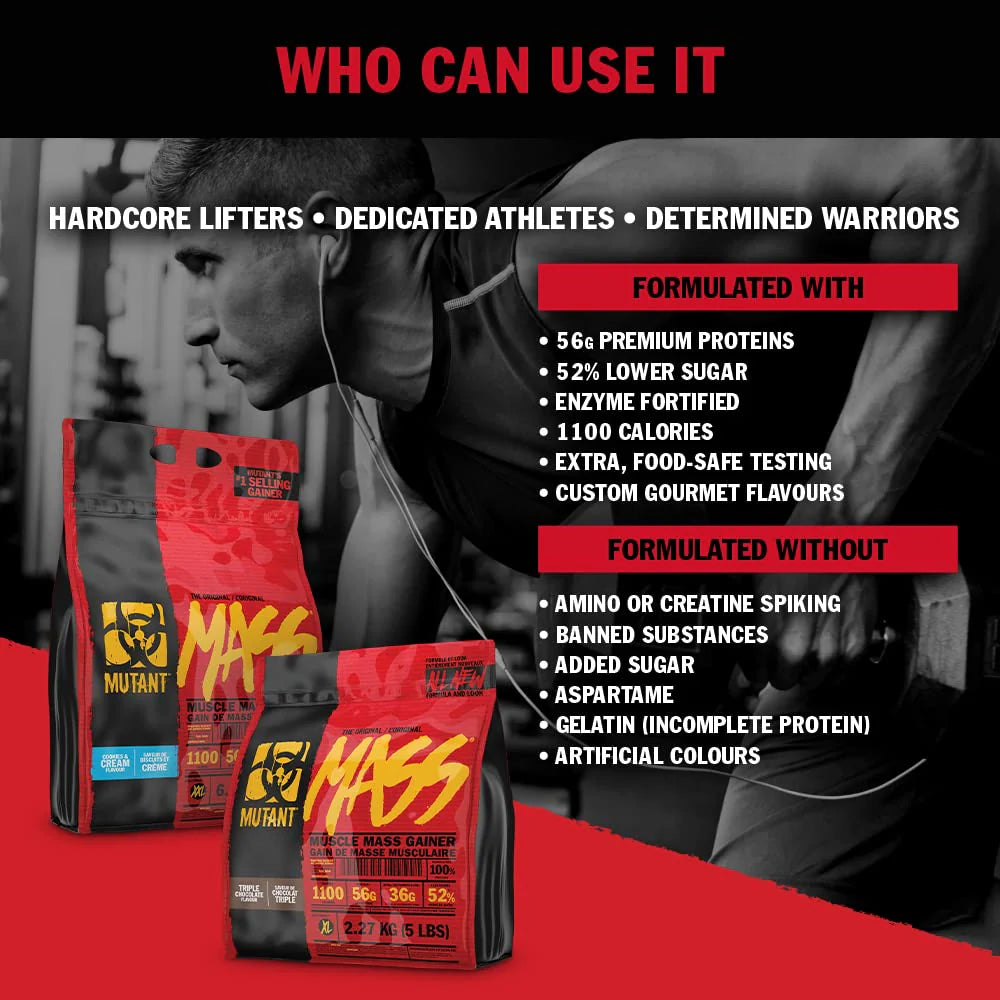 Mutant Mass Gainer 15 Lbs