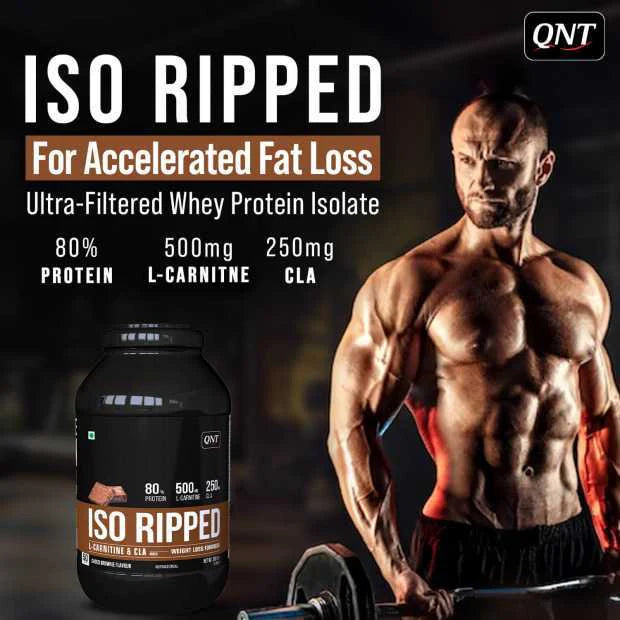 QNT Iso Ripped Isolate Protein -4.4 Lbs ( 2 Kg)