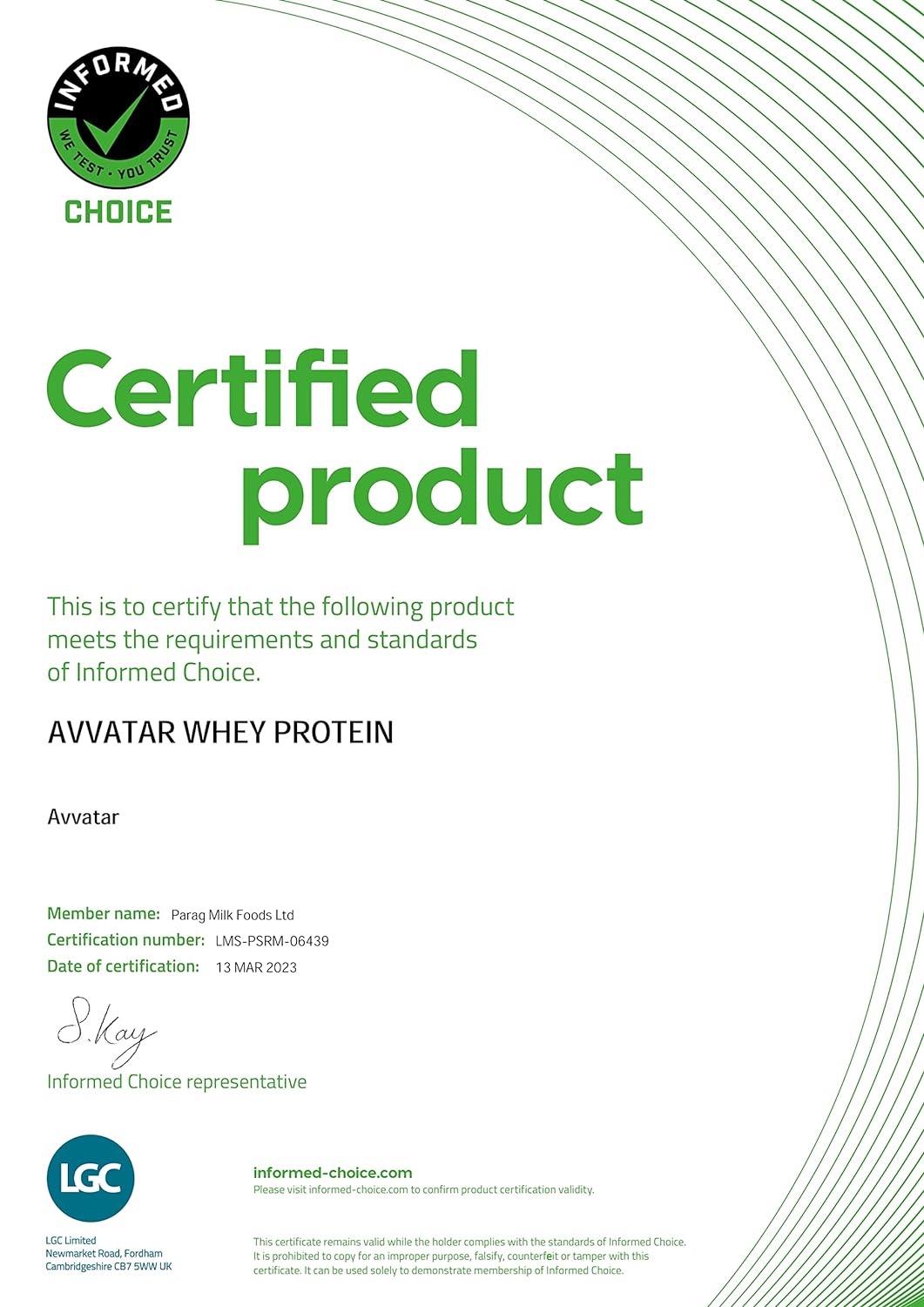 Avvatar Whey Protein Powder - 1 Kg