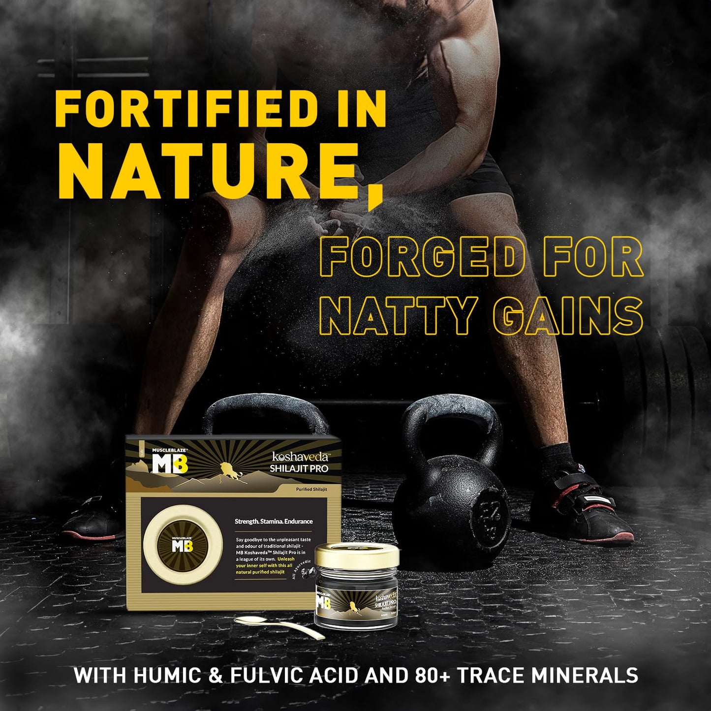 Koshaveda Shilajit Pro by MuscleBlaze 20 gm