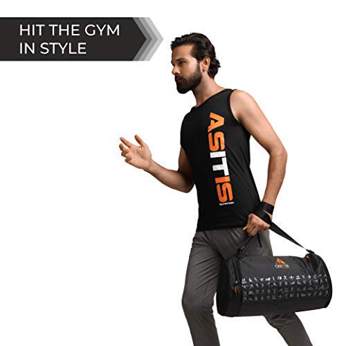 AS-IT-IS Nutrition Gym Bag with Shoe Compartment