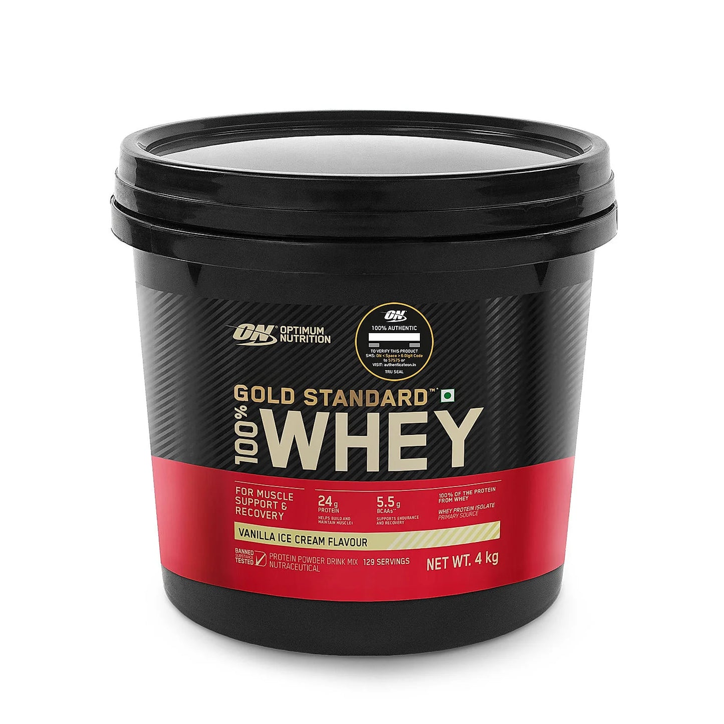 Optimum Nutrition (ON) Gold Standard 100% Whey 8.8 Lbs