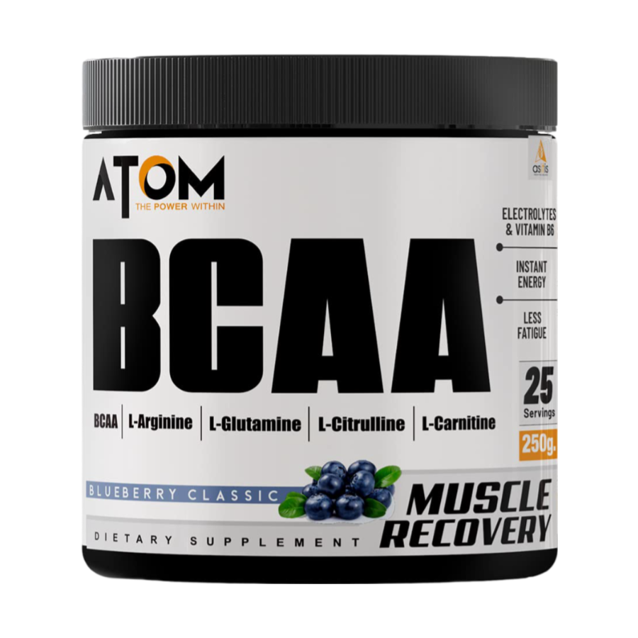 AS-IT-IS ATOM BCAA with L-arginine, L-Carnitine, L-Citrulline - 25 Servings