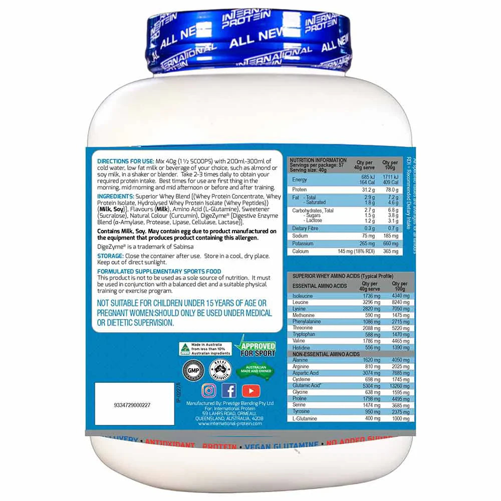 International Protein Superior Whey 5 Lbs