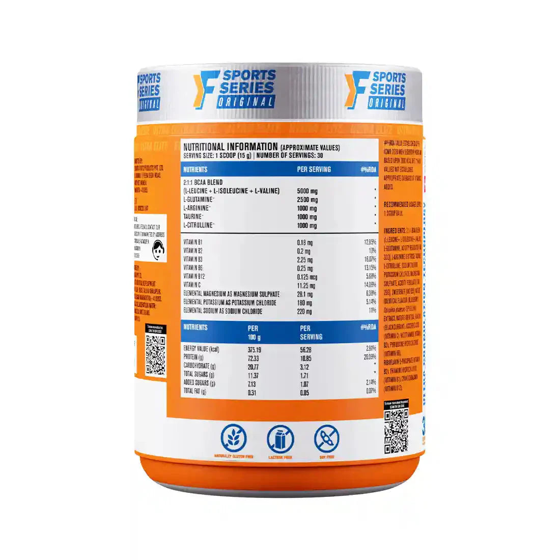 Fast&UP Bcaa 30 Servings