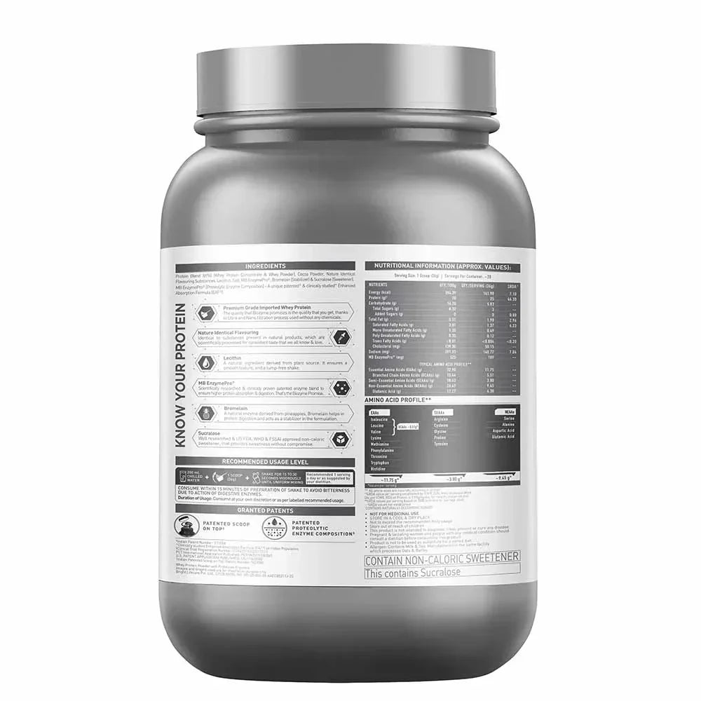 MuscleBlaze Biozyme Performance Whey - 2.2 Lbs