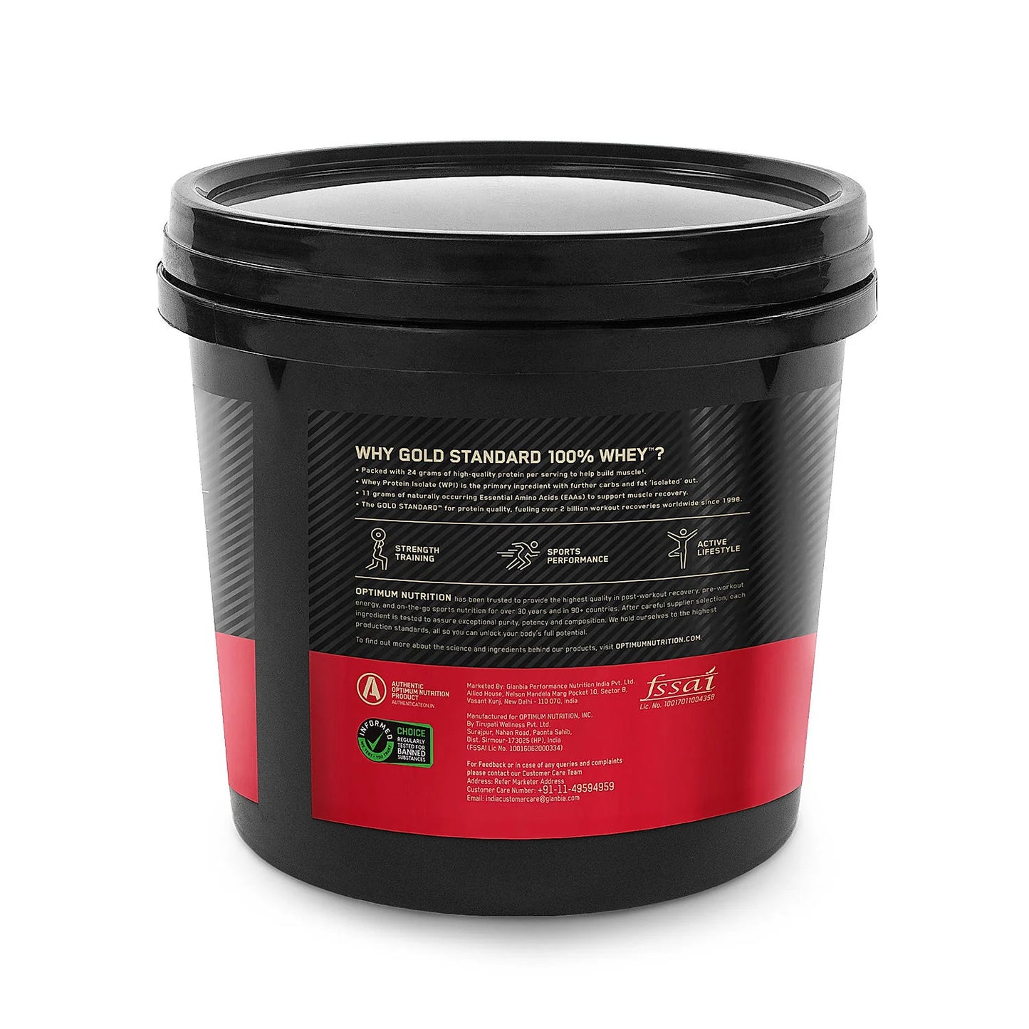 Optimum Nutrition (ON) Gold Standard 100% Whey 8.8 Lbs