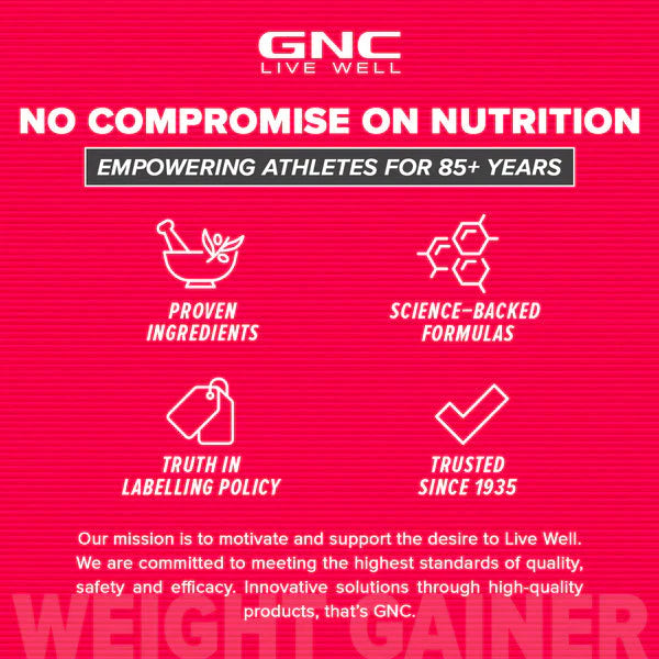 GNC Pro Performance Weight Gainer , 5 kg