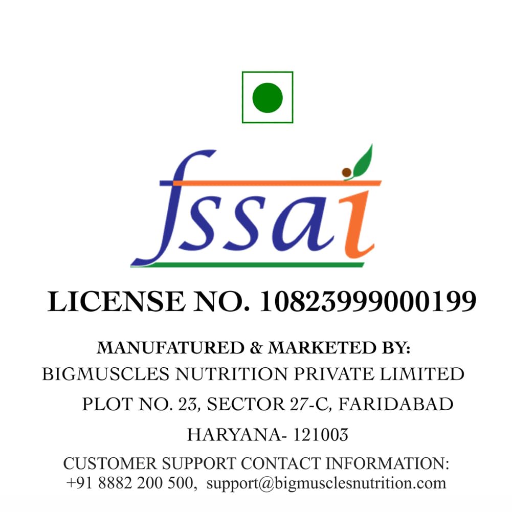 Big Muscles Raw & Real Isolate Whey Unflavoured -2.2 Lbs