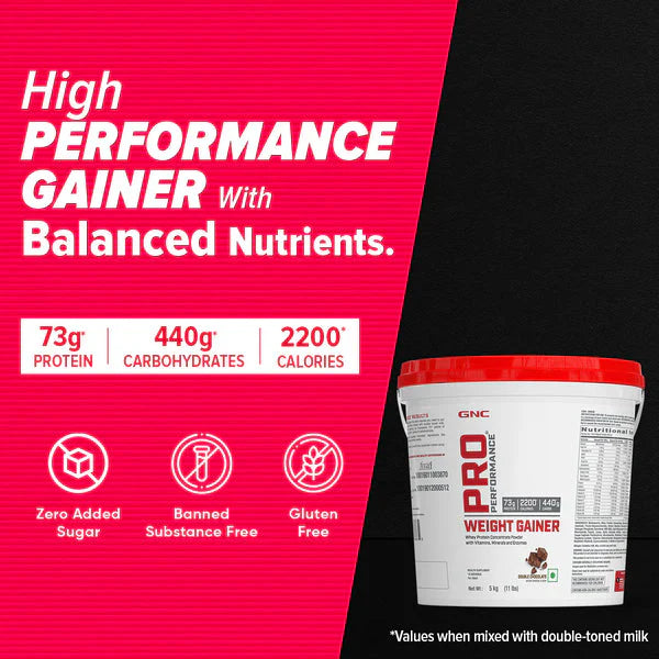 GNC Pro Performance Weight Gainer , 5 kg