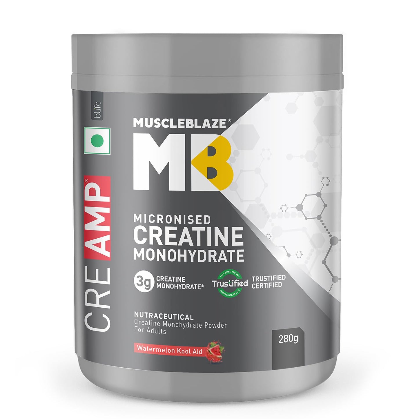 MuscleBlaze Creatine Monohydrate CreAMP 280gm