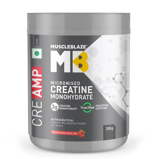 MuscleBlaze Creatine Monohydrate CreAMP 280gm