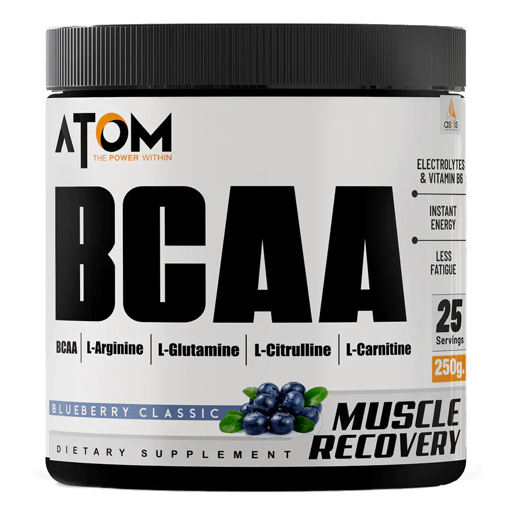 AS-IT-IS ATOM BCAA with L-arginine, L-Carnitine, L-Citrulline - 25 Servings
