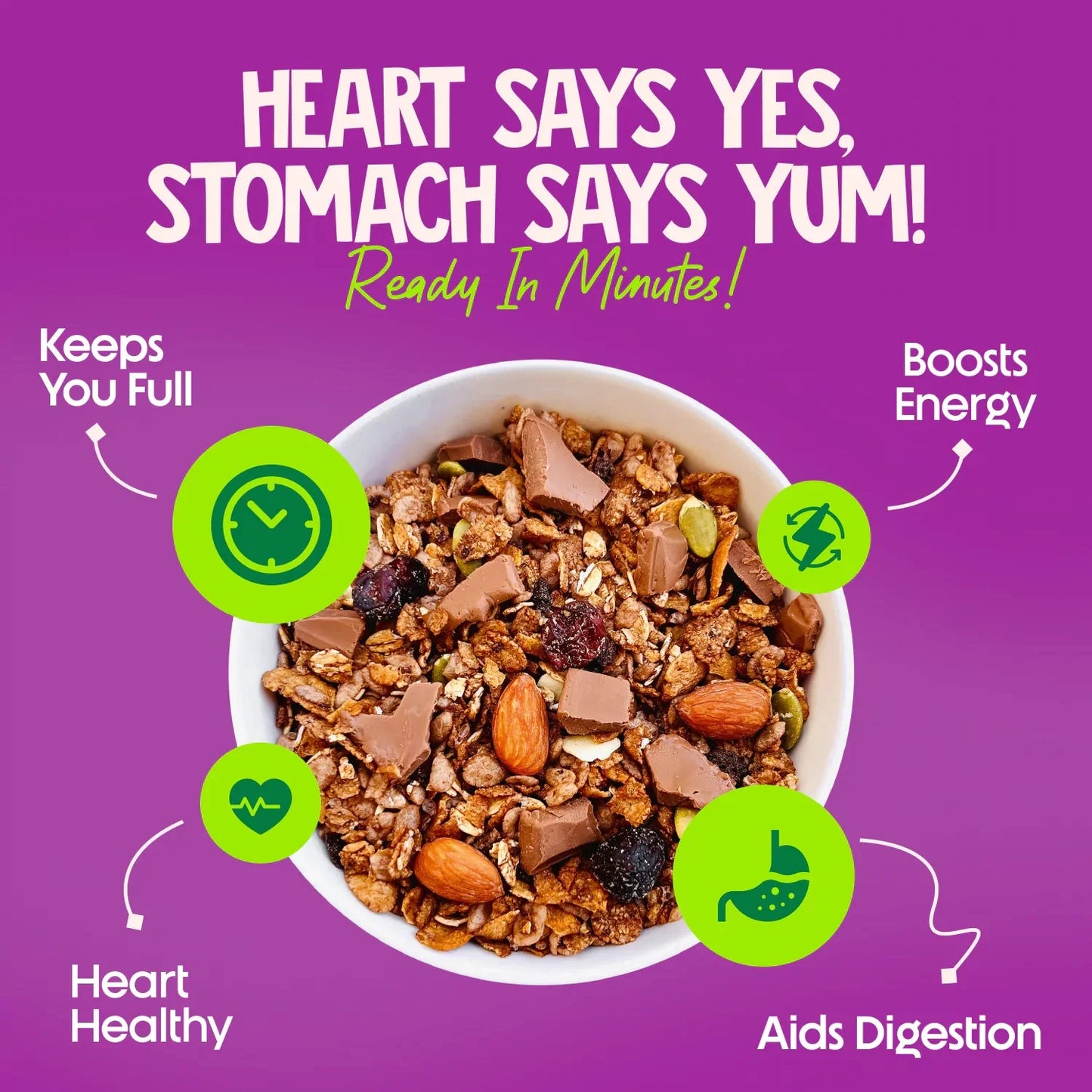 Alpino Super Muesli (Whole Grain Breakfast Cereal) - 750 gm