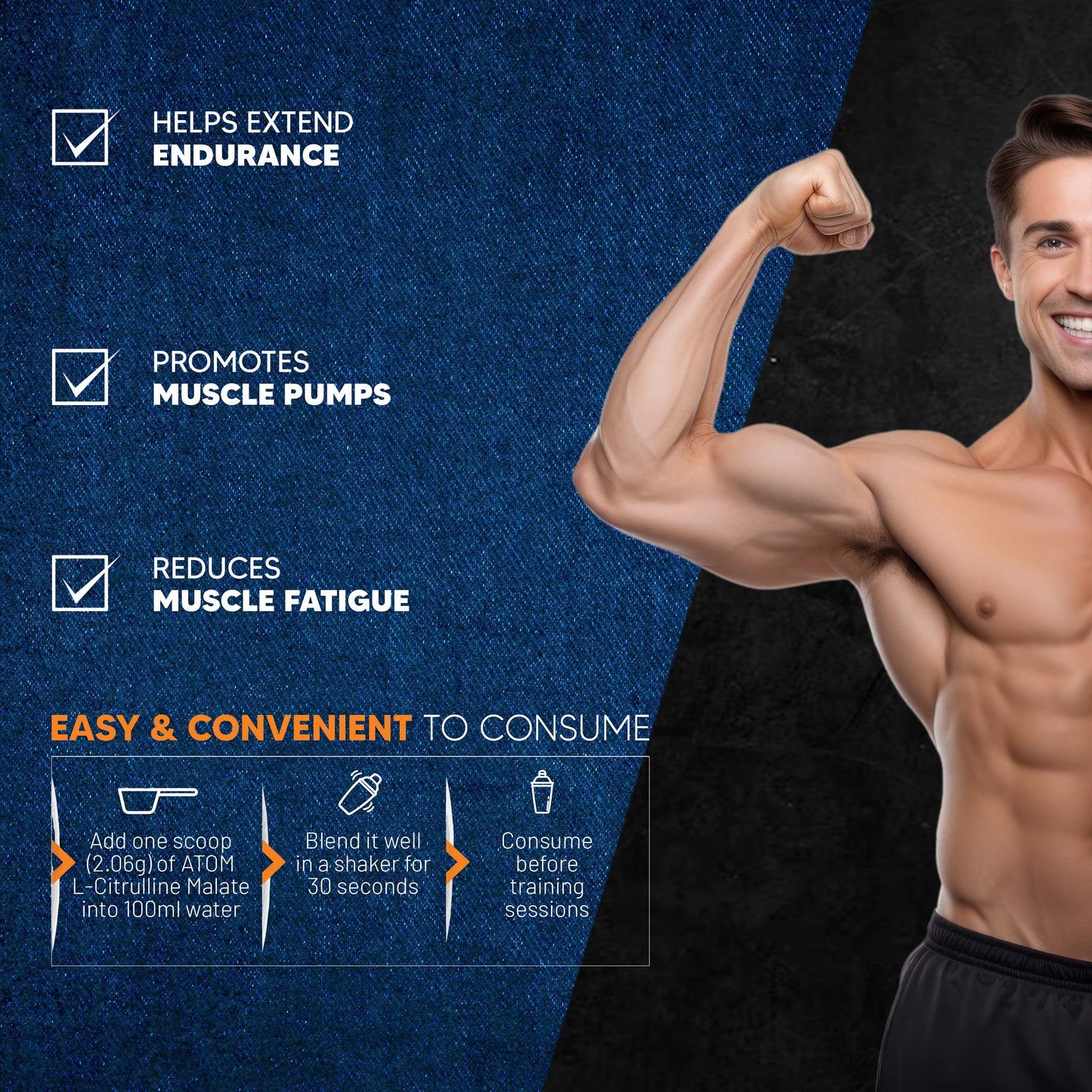 AS-IT-IS ATOM L Citrulline Malate - 48 Servings