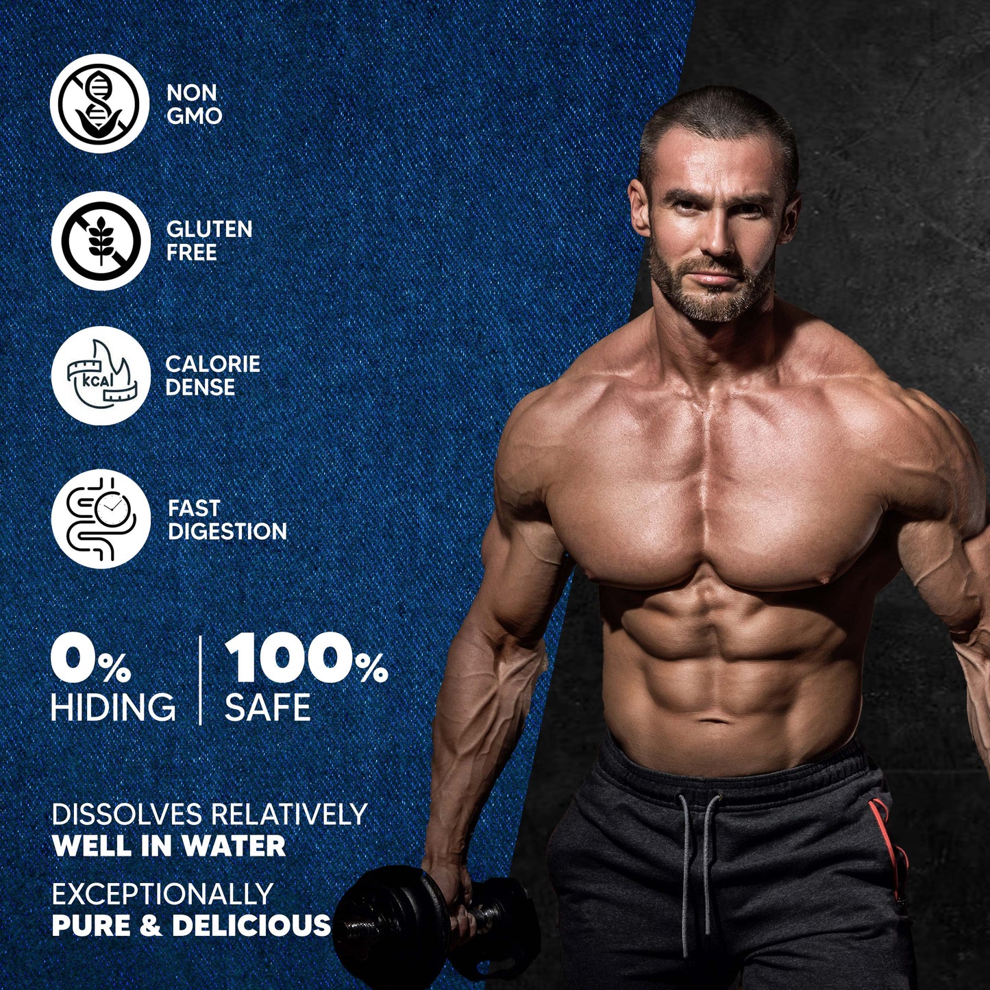 AS-IT-IS ATOM Weight Gainer - 4 Kg