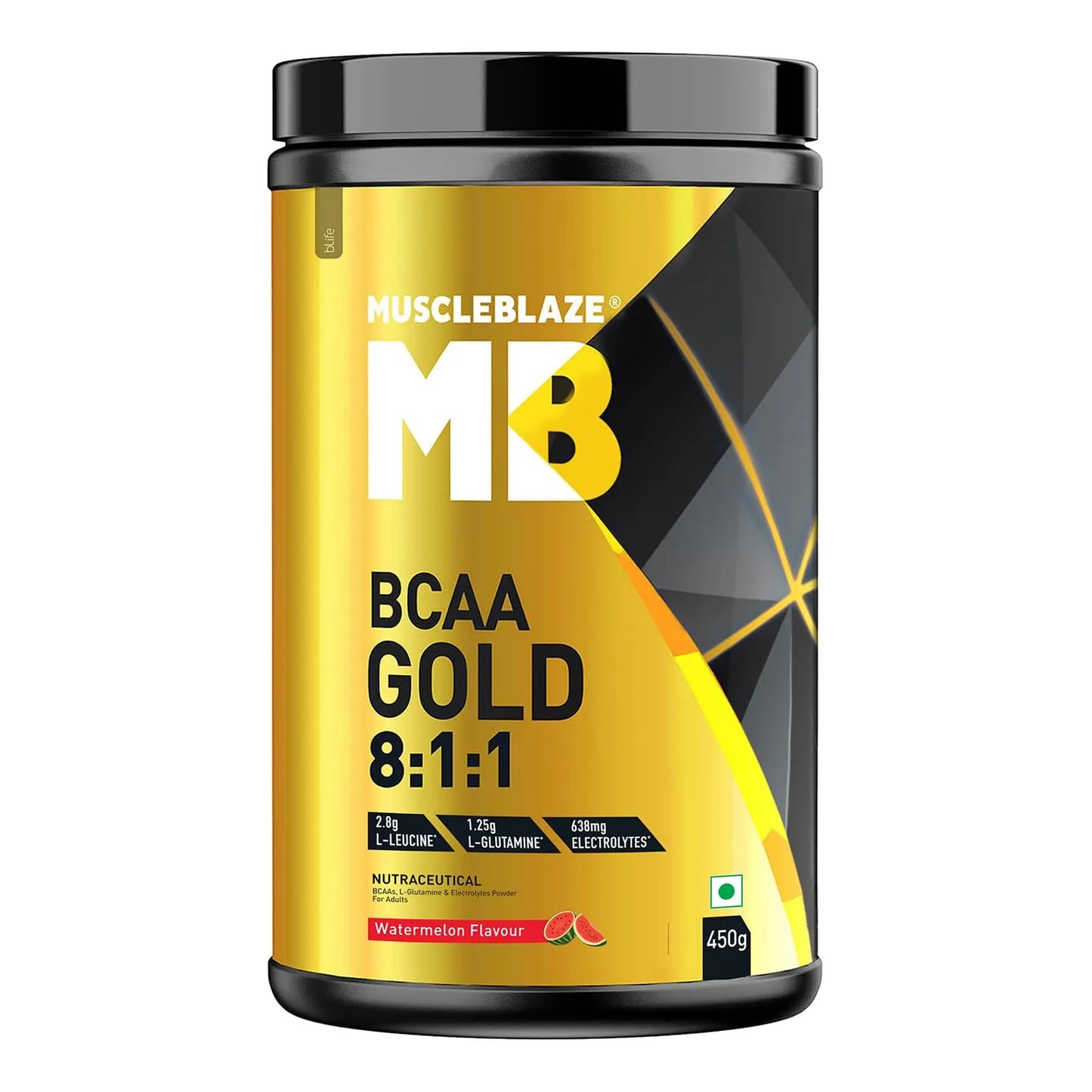 MuscleBlaze BCAA Gold 8:1:1 450 Gms